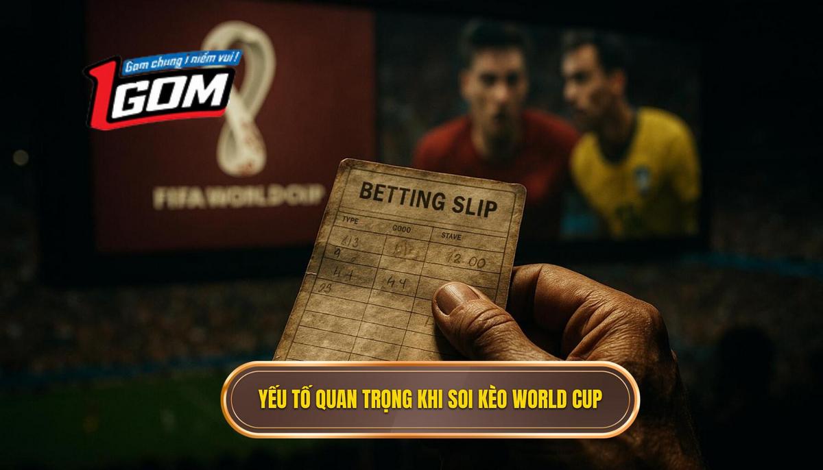 Phân tích các yếu tố then chốt khi soi kèo World Cup 2051