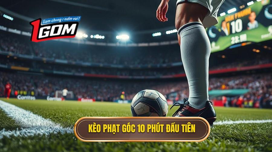 Kèo phạt góc 10 phút đầu tiên