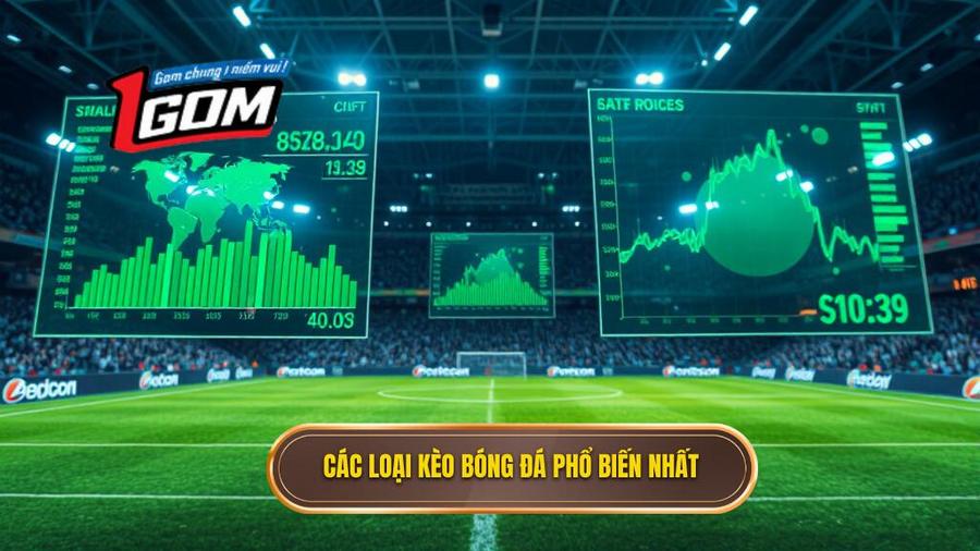 Các loại kèo bóng đá ăn tiền phổ biến nhất hiện nay