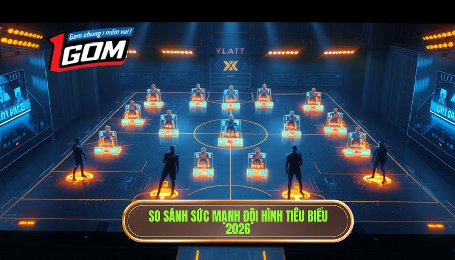 So sánh sức mạnh đội hình tiêu biểu 2026